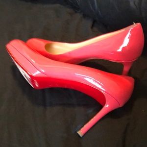 Pink Patent Leather, Christian Louboutin, 39.5.